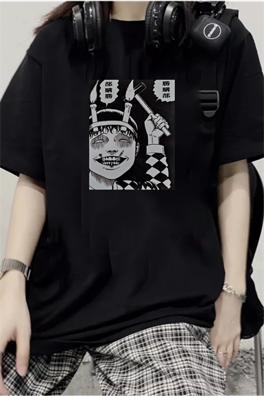 Junji Ito Souichi Tsujii Oversize T-shirt